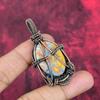 Maligano Jasper Pendant Copper Wire Wrapped Gemstone Pendant Awesome Copper Jewelry Handmade Pendant Anniversary Gifts Wire Weaving Jewelry