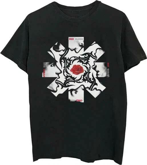 New RED HOT CHILI PEPPERS BLOOD, SUGAR, SEX & MAGIK LICENSED BAND T Shirt