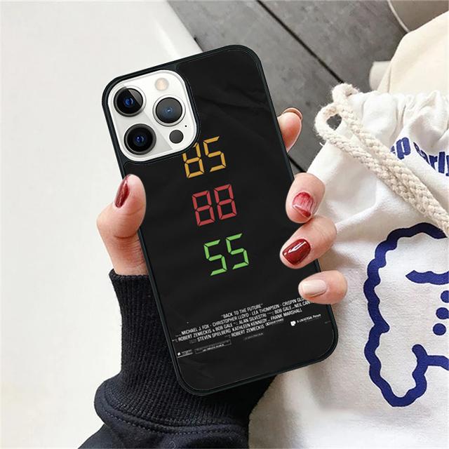 Flux Capacitor Back To the Future Cover For iPhone 17 Air 15 16e 14 13 12 Pro Max 11 Pro Max Plus Phone Case Coque