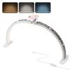Foldable Desktop Half Moon Light for Nail Desk Lamp 38W Dimmable 3000K-6000K with Phone Holder LED
