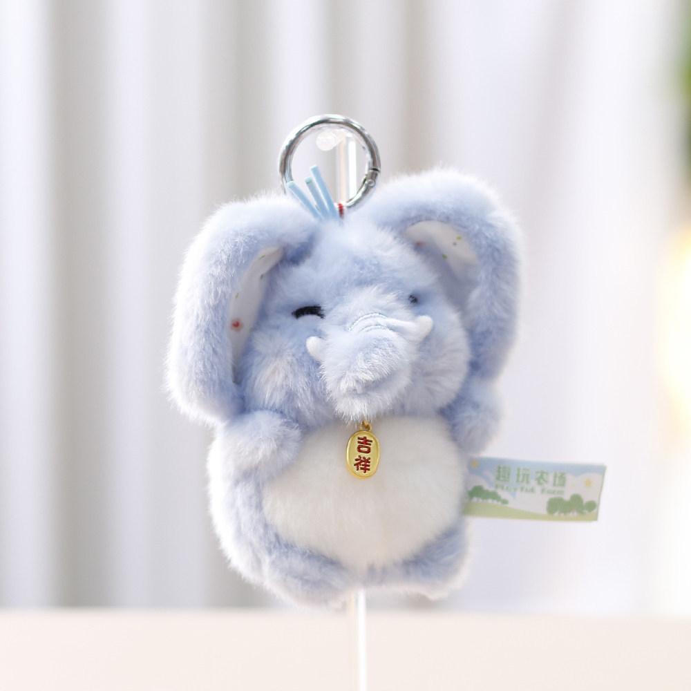 Plush Dog Keychain With Polyester Fiber Soft Toy For Girls Gift Collection