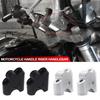 Universal 2Pcs Motorcycle 22mm Handle Riser Handlebar Clamp Mount Back Move Adapter Handlebar Riser Clamp Handlebar Parts
