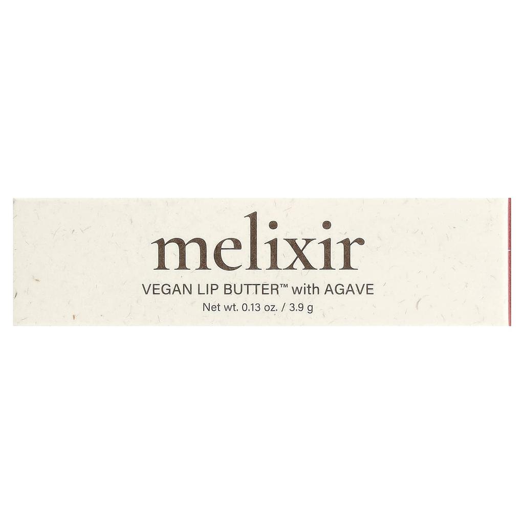 Melixir, Vegan Lip Butter™ with Agave, 03 Red Velvet, 3.9g (0.13oz)