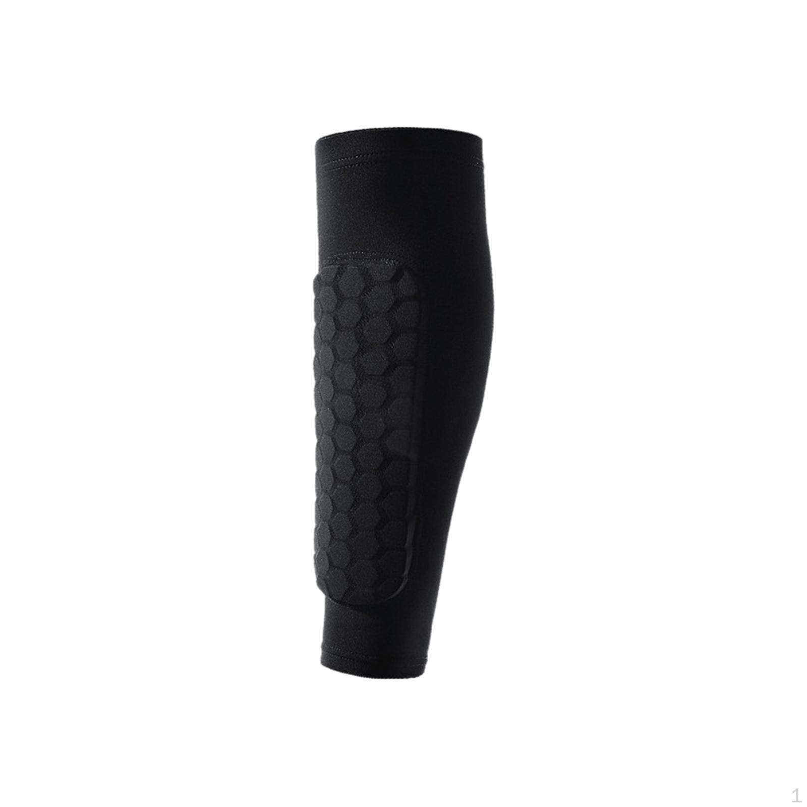 

Football Leg Sleeves Shin Guards Socks Comfortable Knee Support Pads for Athletes M