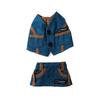 25 Years of New Spring and Summer Dog Clothes, Small and Medium-sized Dog Denim Two-piece Vest, Teddy Pomeranian Pet Clothing