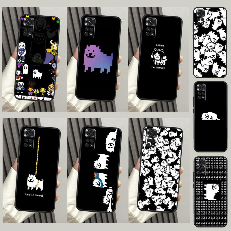 Undertale Annoying Dog Phone Case For Xiaomi Redmi Note 12 11 8 9 10 Pro 10S 11S 8T Redmi 10C 10A 10 12C 9C Funda