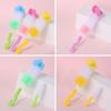2PCS Home Spout Cup 360-degree Clean Sponge Rotating Bottle Brush Baby Nipple