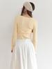 Liel Villa Bustier Knit_2Piece (Yellow)