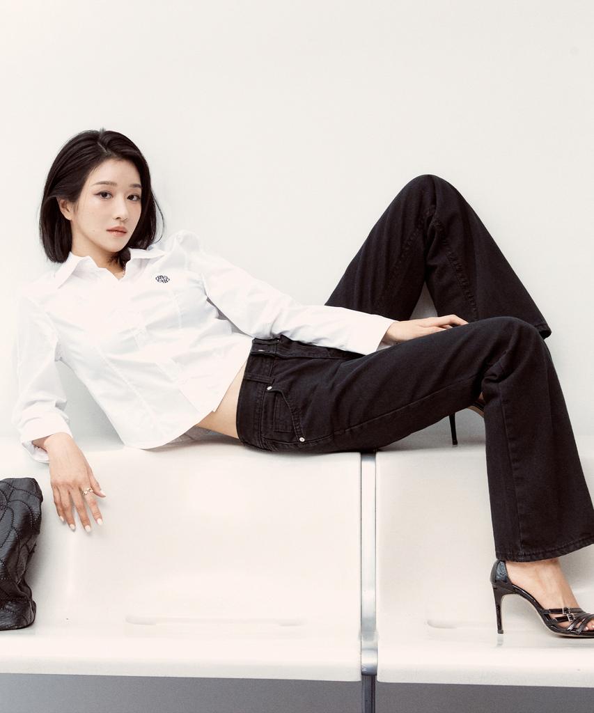 Nigaennikol Low-Rise Boots Cut Pants_Black