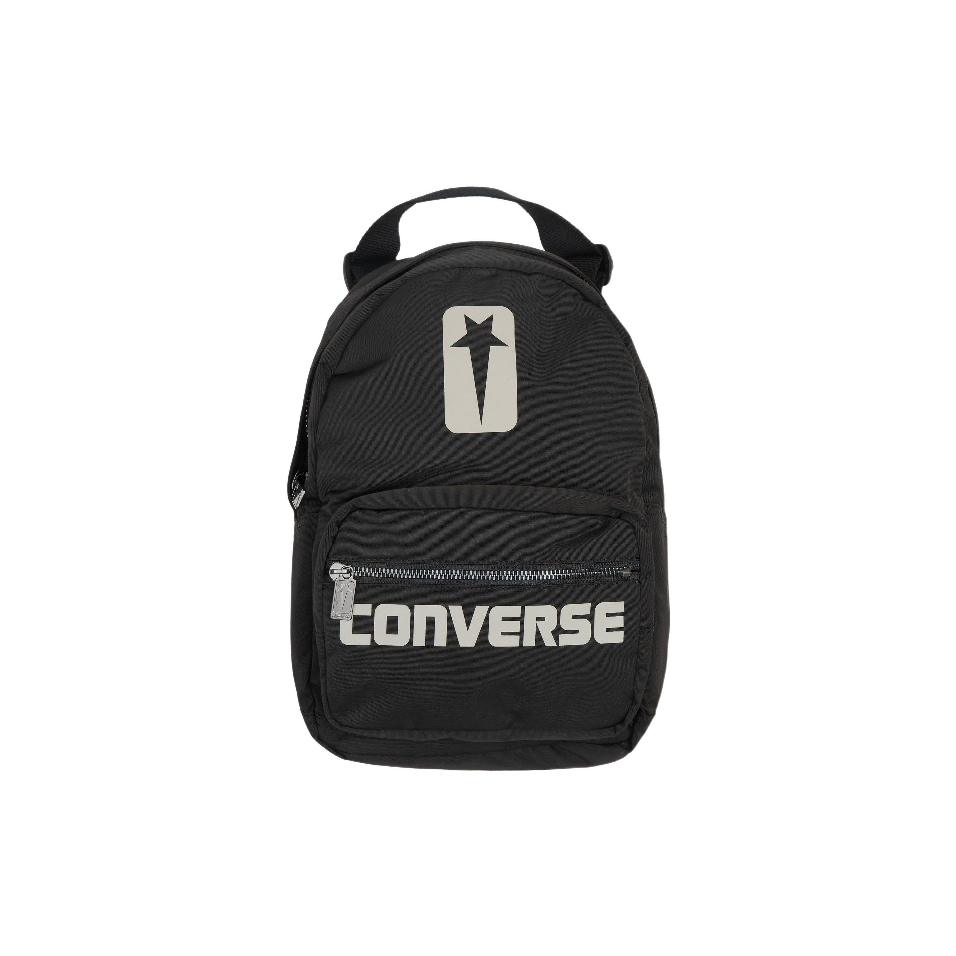 Converse X Drkshdw Go Lo Sports Casual Polyester Backpack Unisex backpack Black 10022842-001 Black