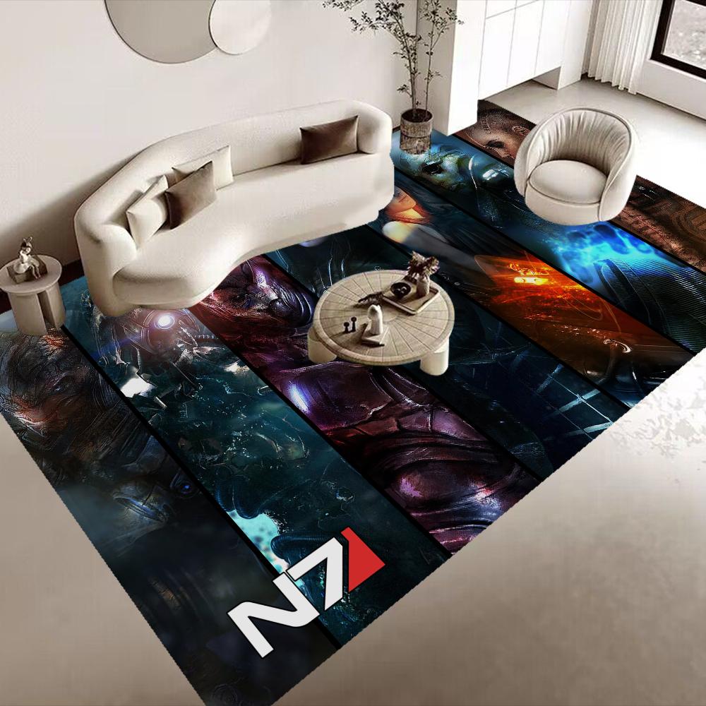 N7 Mass Effect Printed Large Wall Tapestry Art Science Fiction Room Home Decor Decor Blanket