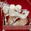 New Crystal Wedding Shoes for Women, Bridal Shoes, Wedding Show, Hefu, Two Wear High Heels, Women's Pumps