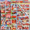 Firefighter 3D Children's Cartoon Foam Boy Stickers Early Education Toys Environmental Education Stickers Reward Stickers