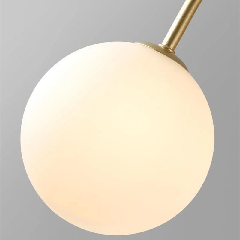 Nordic Living Room Chandelier Modern Simple Magic Bean Molecule Internet Celebrity Creative Personality Ins Clothing Store Lamp
