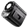 Clip on Waist Clip Fan 5-Speed Adjustable Large Battery Semiconductor Waist Fan Silent USB Charging Electric Cooling Fan
