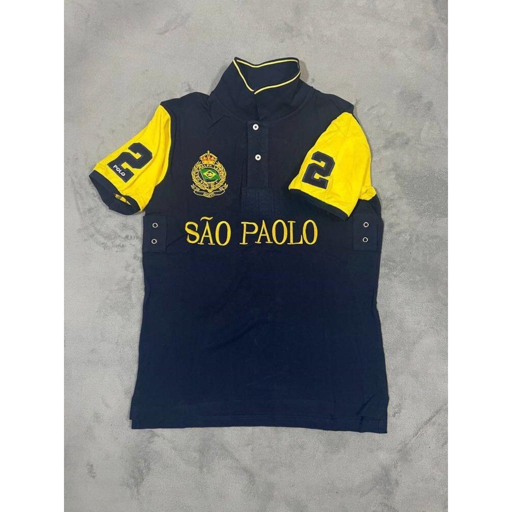 GLYDE Neues Herren Poloshirt Miami City Beliebt Hochwertiges Athleisure Baumwolle Kurzarm Poloshirt
