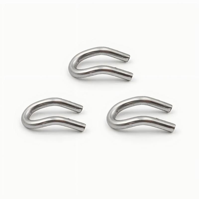 Motorcycle Pipe Spring Clip Stainless Steel Universal Connector Easy Installation Vibration Absorption Design