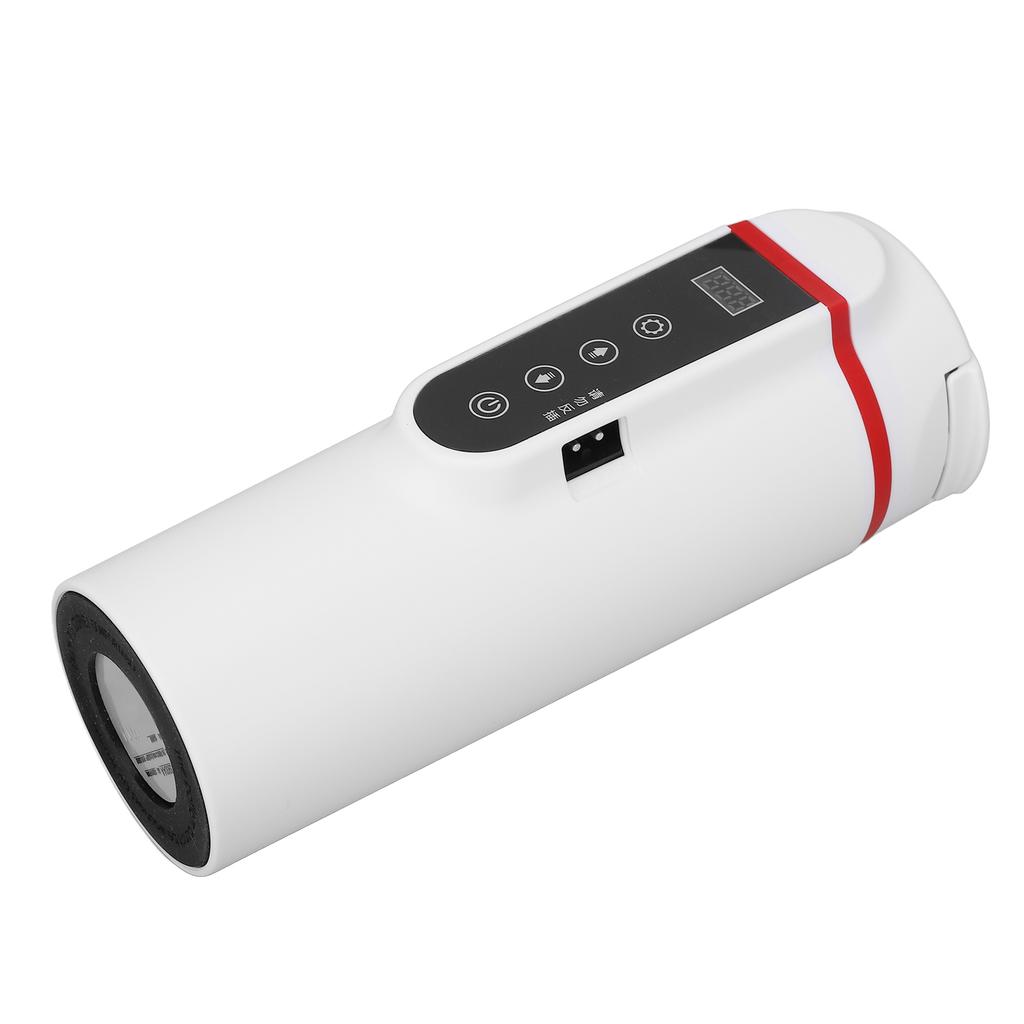 Electric Heated Bottle Temperature Control Stainless Steel Smart Heating Car Cup 500ml