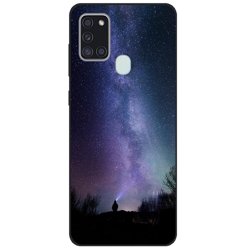 For Samsung A21s SM-A217F/DSN Back Cover tpu Soft Silicone Phone Case For Samsung Galaxy A21s Case Mobile Phone black coque new