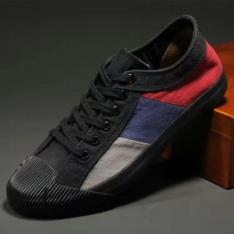 Men's Fashion Slip On Low Top Canvas Board Shoes Women Youth Fashion Sports Casual Shoes Outdoor Walking Shoes