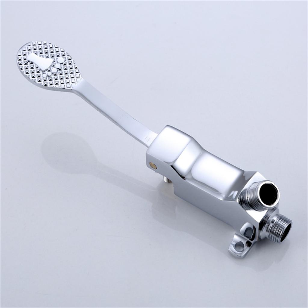 Basin Faucet Foot Pedal Control Switch Foot Pedal Water Faucet Replacement Parts for Kitchen Bathroom Laundry RV Bar