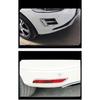 Car Styling Front Fog Lamps Cover Grille Slats Car Fog Lights Cover Decoration ABS Stickers Strips for Volvo XC60 2014-2016 Year