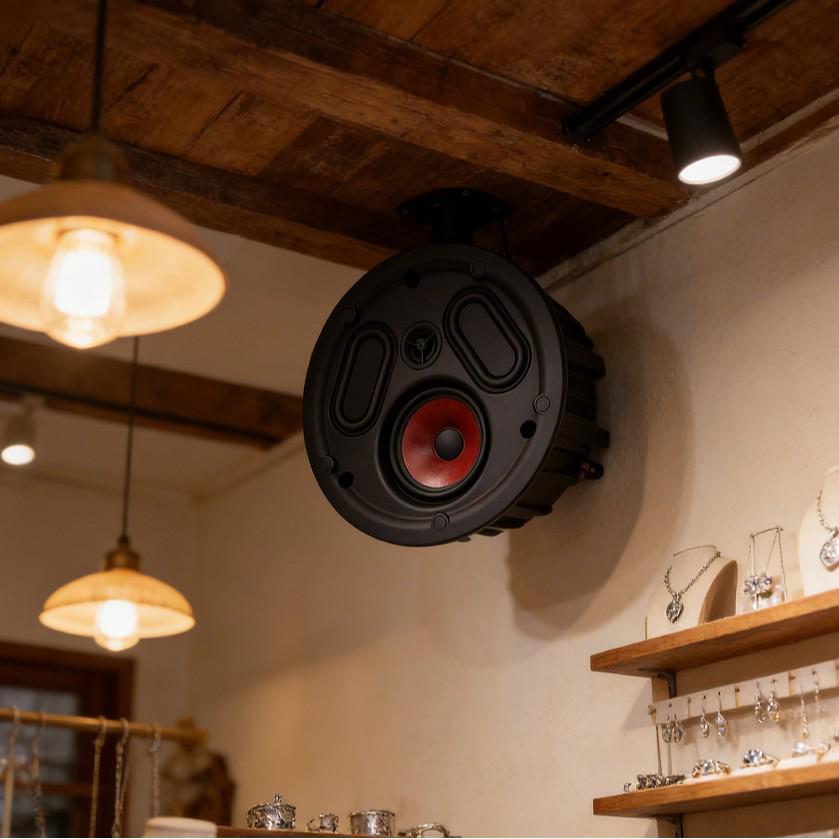 Tianlai 4  35W Ceiling Speaker with Back Cover for Home Theater System L8 12W Module