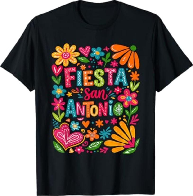 Fiesta Squad San Antonio Texas Cinco De Mayo Lets Fiesta T-Shirt S разноцветный