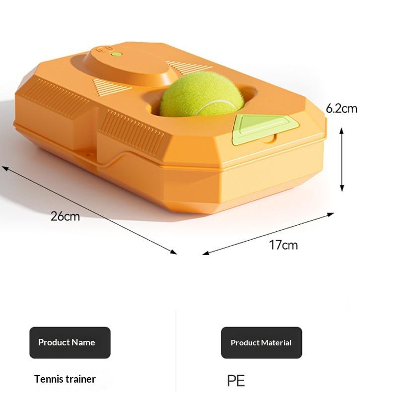 Multi-Function Self-Rebound Tennis Trainer Solo Practice Ball W Elastic Rope Ball Base Portable Training Aids For Kids Adults