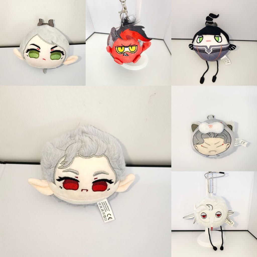 3 Baldurs Gate Shadowheart Astarion Ancunin Karlach Plush Keychain Gift Pendant