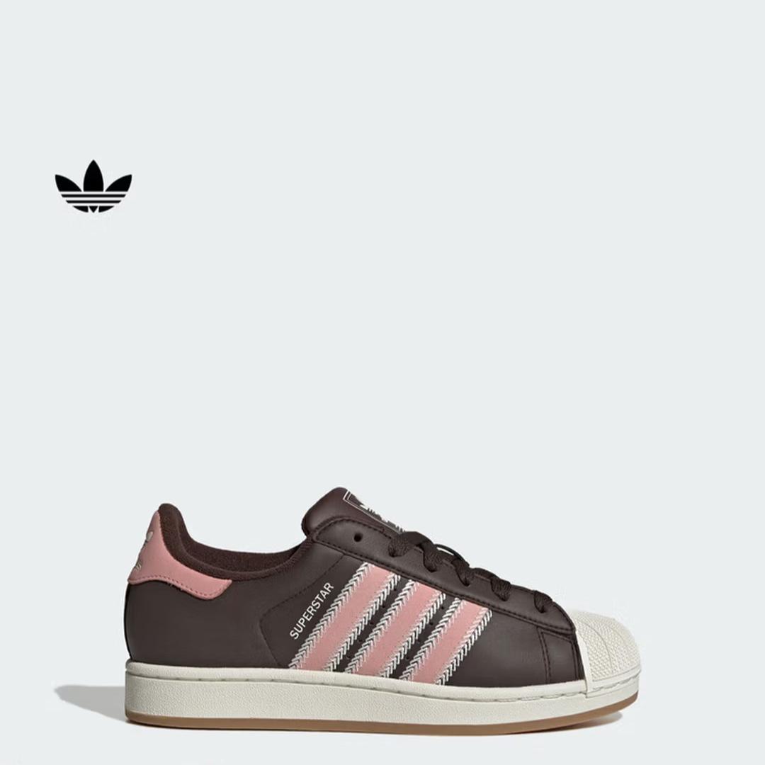 

Adidas SUPERSTAR II - Классические кеды с ракушкой для женщин - Adidas Трилистник JP8167 35.5 темно-коричневого