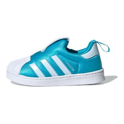 Originals Superstar 360 Bequeme Atmungsaktive Low-Top Sneakers Baby-Sneakers Blau FV7227