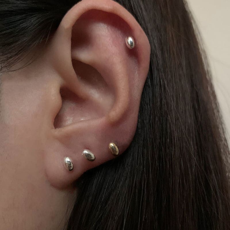 THE POOL Rice Piercing Silver (single)