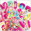 8Sheets/set Cartoon Dress Up Girls  Rewards Sticker Puffy Bubble Toys Stickers