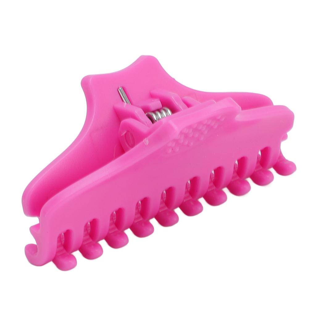 25 Stück Rosa Lockenwickler-Klammer-Set Dauerwellen-Kieferklammern Haarwurzel-Volumen-Clip Flauschiges Styling-Werkzeug für Friseursalon