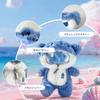 DONGFANGB Lovebu Kigurumi Shark Costume, Doll-Compatible, Plush Clothes, Cute Design, Costume, Collectible Item (Blue Shark)
