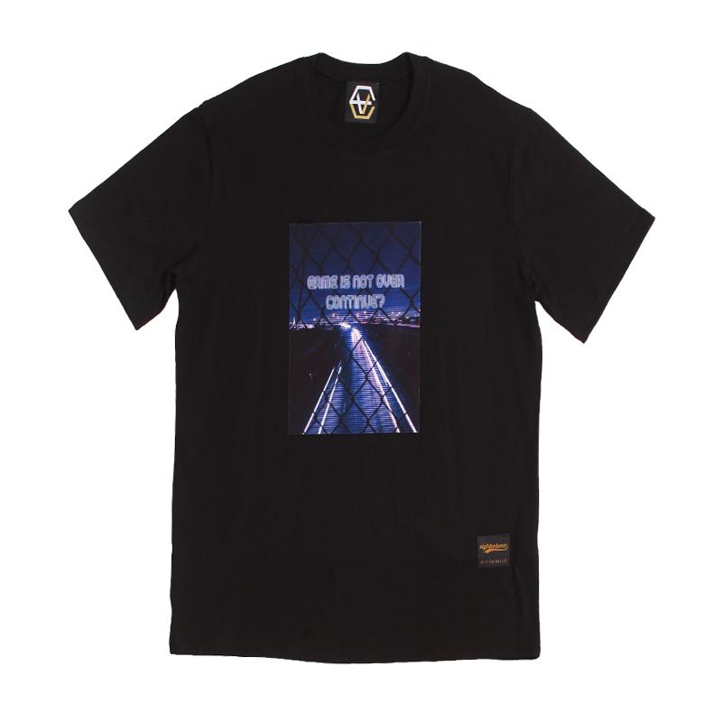 Eight Volume Ev Gameisnotover Tee (Black) Black/L