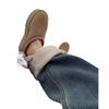 Women's Winter Fleece Lined Retro High Waist Plus Size Straight Leg Jeans