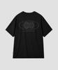 ALL DAY HOOPS Adh Worldwide Oversized Short Sleeve T-Shirt Black