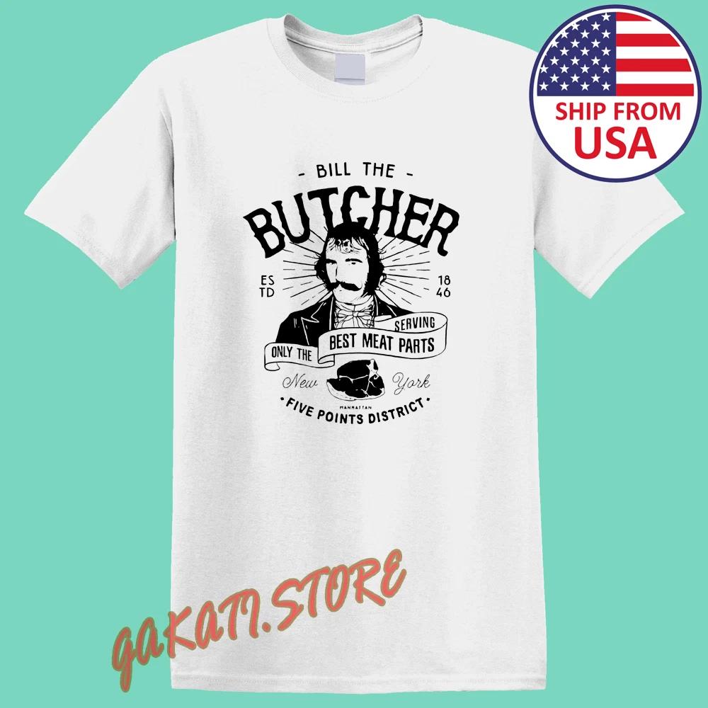 Bill The Butcher Men s White Size S-5XL S