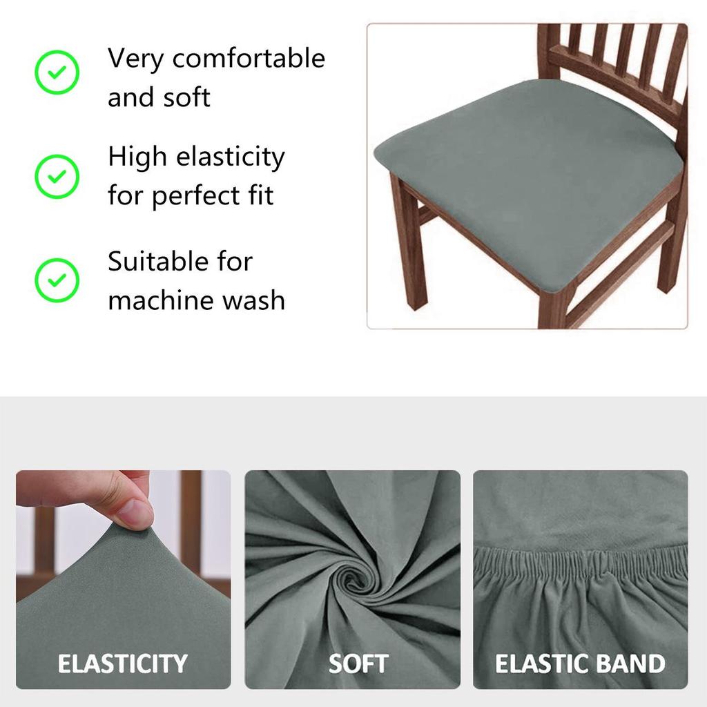 Milk Silk Elastic All-Season Dustproof Stool Cover
