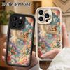Phone Case: 2D Flat, Suitable for iPhone 18, 17, 16, 15, 14, 13, 12Pro Protective Case, Star and Moon Fairy Tale, Perfect Christmas and Halloween Holi