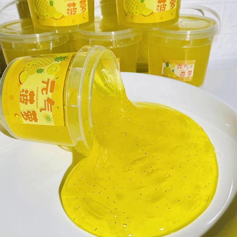 Super Large Box Bubble Gel Slime Children'S Str Relief Fong Glue Creative Squeezable Slime Adult Decompression Bubble Box