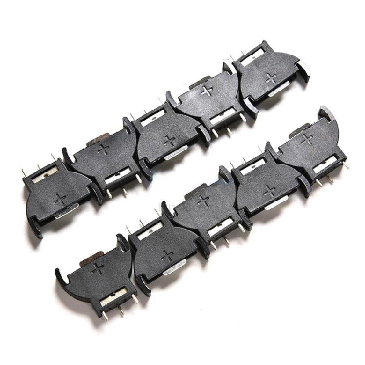 10Pieces CR2032 3V Button Coin Cell Battery Socket Holder for Case Battery Stora