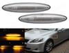 Fits 180 Mark sequential LED side clear lens TOYOTA, LEXUS, Crown, series, X, IS, GS, SC, indicators,