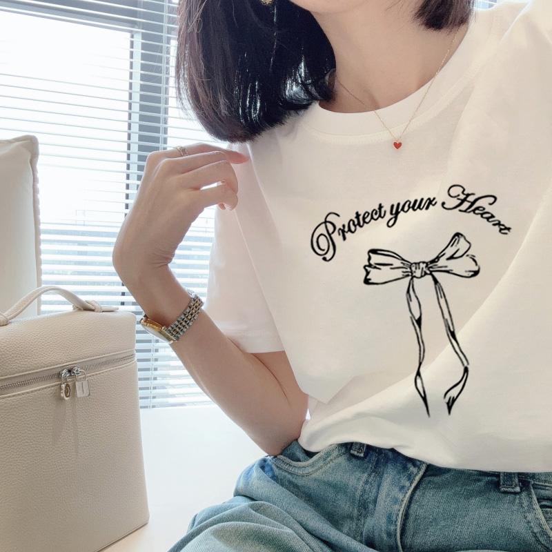 

2025 новая футболка с коротким рукавом из чистого хлопка с плечами женская модная универсальная в иностранном стиле белая майка с нижней рубашкой лето S