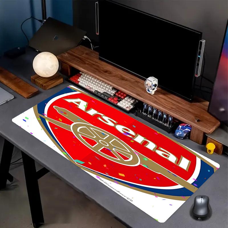 Arsenal F.C Print Muismat, Antislip Bureau Toetsenbordmat, voor PC Laptop Gaming Werken Dagelijks Gebruik, Koel Festival Verrassingscadeau