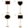 Burr-free Plant Stake Multipurpose Durable Natural Wood Chalkboard Marker