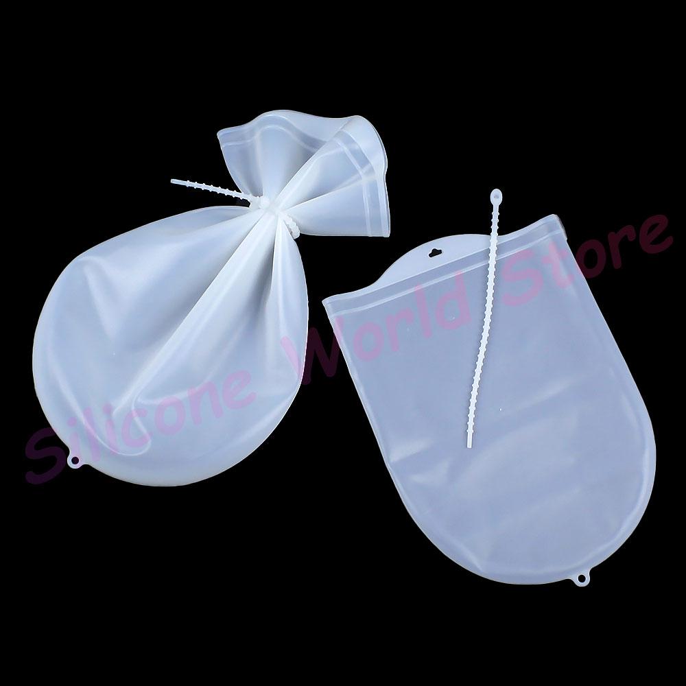 Silicone World Multi-function Silicone Kneading Dough Bag Bread Pastry Flour Mixing Bags Kitchen Baking Tools Non Stick Hand