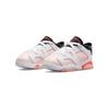 Air Jordan 6 Retro Low TD Atmosphere Baby Sneakers White Infrared-23 Black DV3529-102